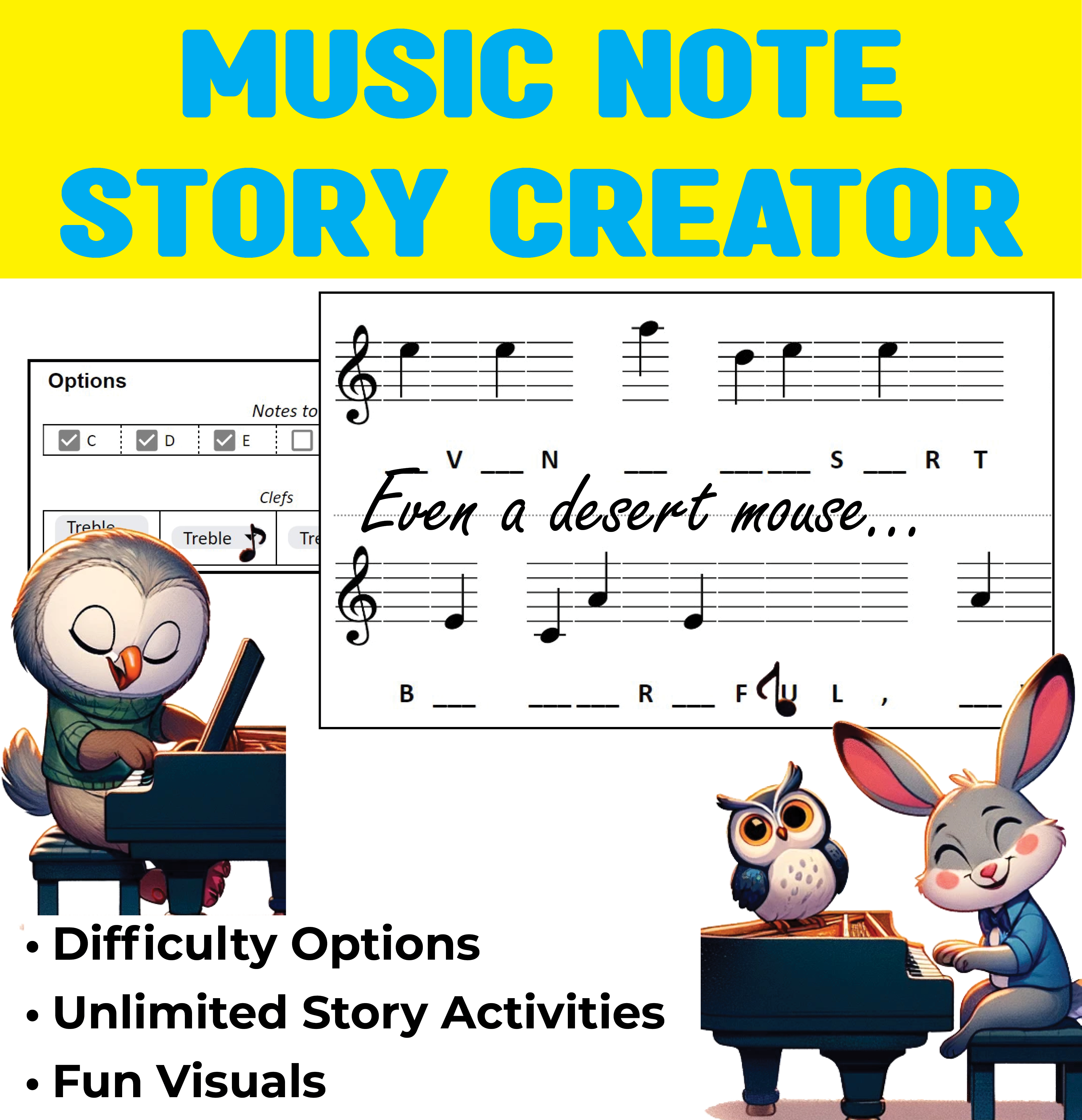 Music Note Story Creator thumbnail